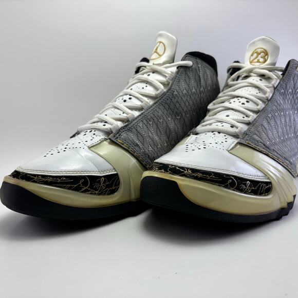 NIKE AIR JORDAN 2008 Retro OG 23 Xx3 White Stealth Shoes Mens Size 11 - Picture 12 of 12